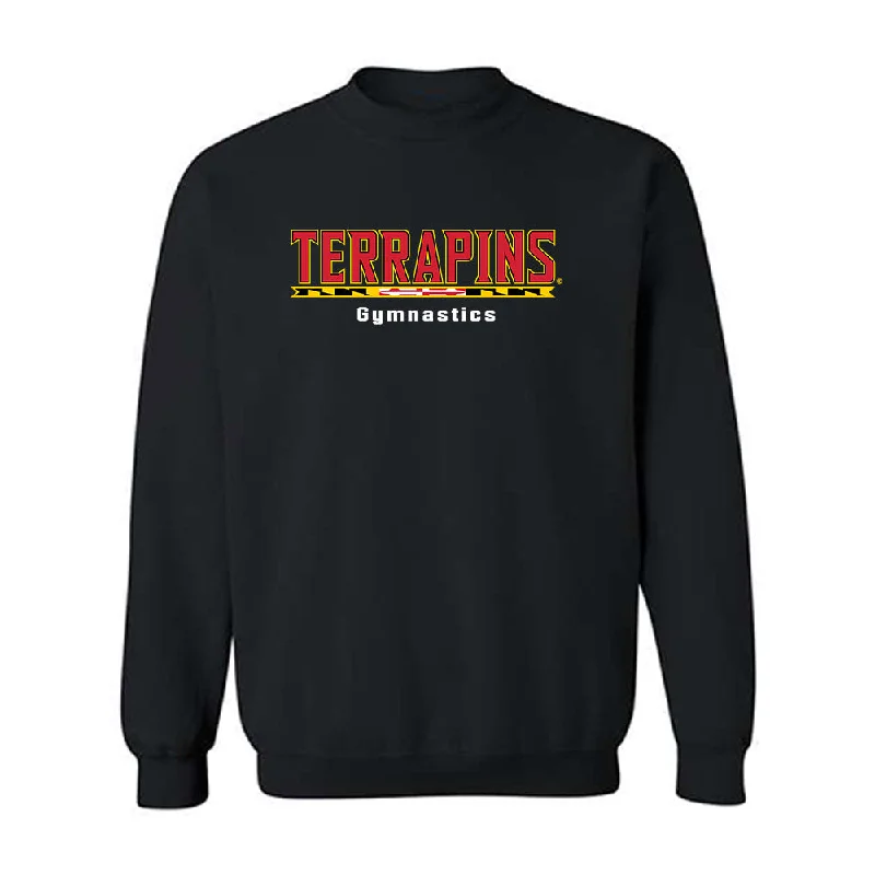 Maryland - NCAA Women's Gymnastics : Natalie Martin - Classic Shersey Crewneck Sweatshirt Hoodie with Crew Neck Simple Timeless Maryland - NCAA Women's Gymnastics : Natalie Martin - Classic Shersey Crewneck Sweatshirt Hoodie with Crew Neck Simple Timeless