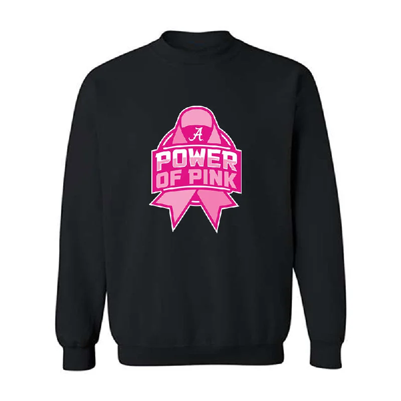 Alabama - NCAA Women's Gymnastics : Gabby Gladieux - Power of Pink Crewneck Sweatshirt Hoodie with Button Classic Timeless Alabama - NCAA Women's Gymnastics : Gabby Gladieux - Power of Pink Crewneck Sweatshirt Hoodie with Button Classic Timeless
