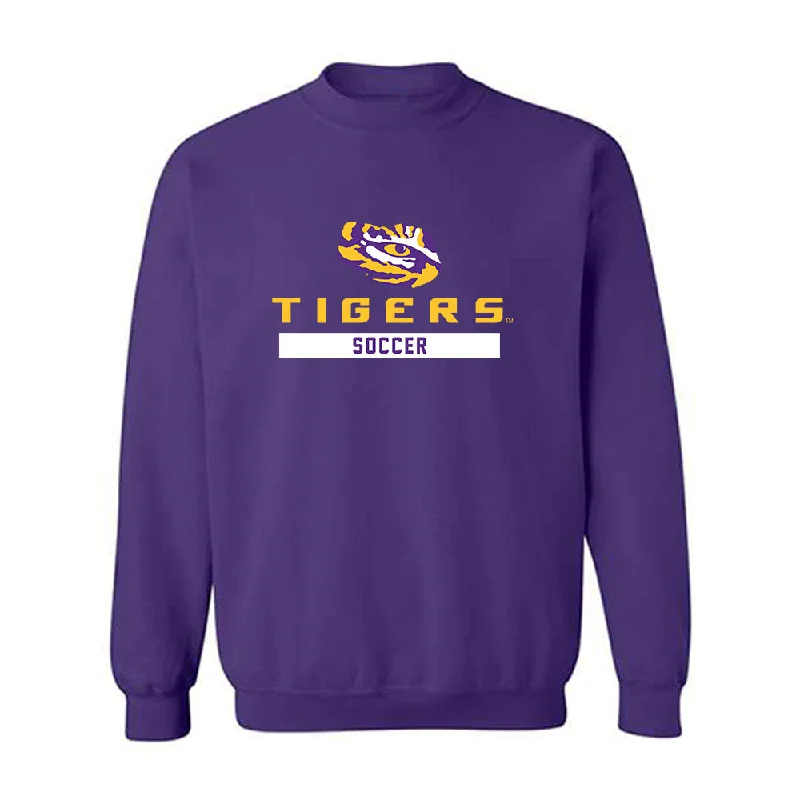 LSU - NCAA Women's Soccer : Gabbi Ceballos - Classic Shersey Crewneck Sweatshirt Hoodie with Zipper Versatile Modern LSU - NCAA Women's Soccer : Gabbi Ceballos - Classic Shersey Crewneck Sweatshirt Hoodie with Zipper Versatile Modern