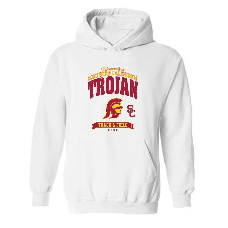 USC - NCAA Women's Track & Field : Ahnyx bush - Classic Fashion Shersey Hooded Sweatshirt Hoodie with Gradient Ombre Colorful USC - NCAA Women's Track & Field : Ahnyx bush - Classic Fashion Shersey Hooded Sweatshirt Hoodie with Gradient Ombre Colorful