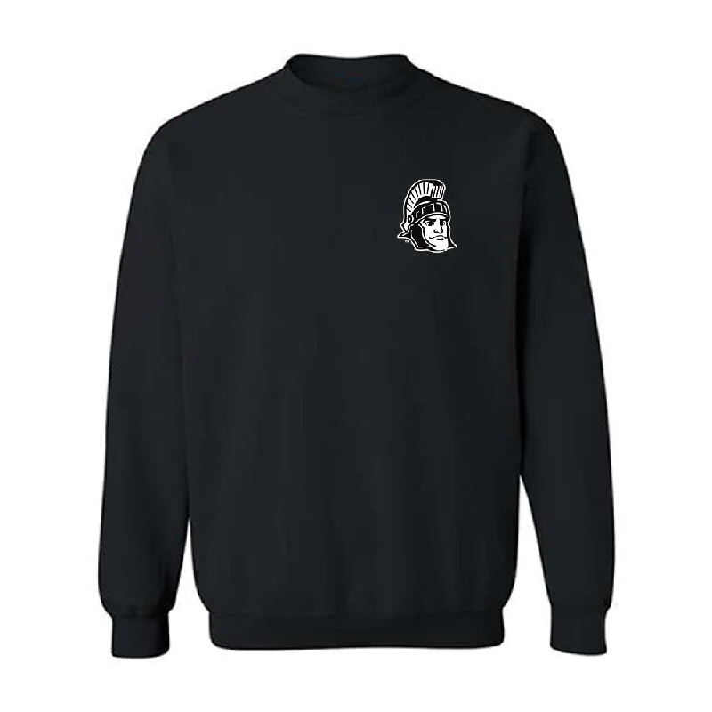 Michigan State - NCAA Women's Gymnastics : Nikki Smith - Crewneck Sweatshirt Hoodie with Distressed Vintage Worn Michigan State - NCAA Women's Gymnastics : Nikki Smith - Crewneck Sweatshirt Hoodie with Distressed Vintage Worn