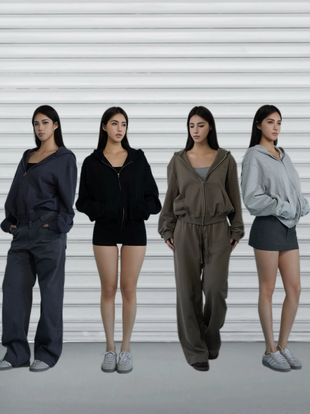 Athletic Zip-Up Hooded Sweatshirt Hoodie with Mesh Breathable Sporty