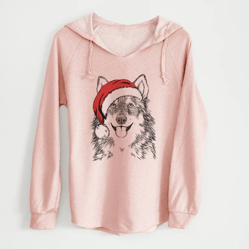 Santa Iben the Utonagan - Cali Wave Hooded Sweatshirt Hooded Sweatshirt Casual Wear Street Style Santa Iben the Utonagan - Cali Wave Hooded Sweatshirt Hooded Sweatshirt Casual Wear Street Style