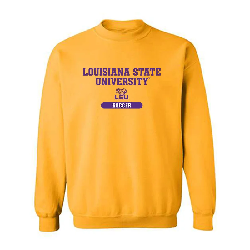 LSU - NCAA Women's Soccer : Ava Amsden - Classic Shersey Crewneck Sweatshirt Hoodie with Cropped Fit Short Trendy LSU - NCAA Women's Soccer : Ava Amsden - Classic Shersey Crewneck Sweatshirt Hoodie with Cropped Fit Short Trendy