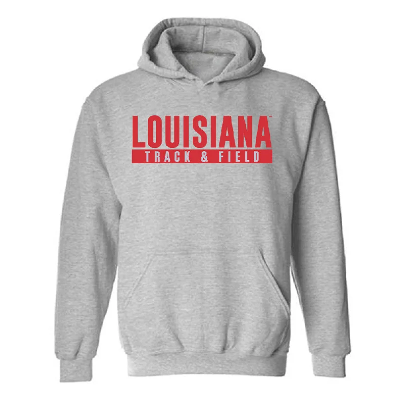 Louisiana - NCAA Women's Track & Field : Juliana Courville - Classic Shersey Hooded Sweatshirt Hoodie with Puffed Sleeves Voluminous Trendy Louisiana - NCAA Women's Track & Field : Juliana Courville - Classic Shersey Hooded Sweatshirt Hoodie with Puffed Sleeves Voluminous Trendy