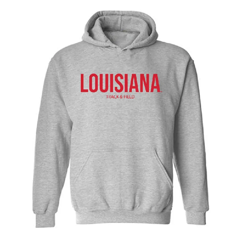 Louisiana - NCAA Women's Track & Field : Juliana Courville - Classic Shersey Hooded Sweatshirt Hoodie with Cuffed Sleeves Snug Secure Louisiana - NCAA Women's Track & Field : Juliana Courville - Classic Shersey Hooded Sweatshirt Hoodie with Cuffed Sleeves Snug Secure