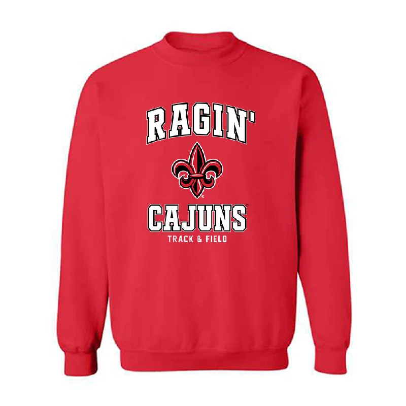 Louisiana - NCAA Women's Track & Field : Juliana Courville - Generic Shersey Crewneck Sweatshirt Hoodie with V-Neck Classic Versatile Louisiana - NCAA Women's Track & Field : Juliana Courville - Generic Shersey Crewneck Sweatshirt Hoodie with V-Neck Classic Versatile