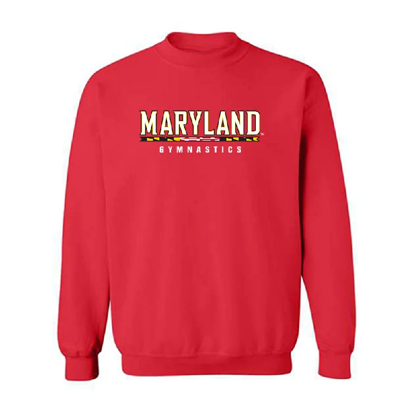 Maryland - NCAA Women's Gymnastics : Natalie Martin - Classic Shersey Crewneck Sweatshirt Hoodie with Turtle Neck Cozy Winter Maryland - NCAA Women's Gymnastics : Natalie Martin - Classic Shersey Crewneck Sweatshirt Hoodie with Turtle Neck Cozy Winter