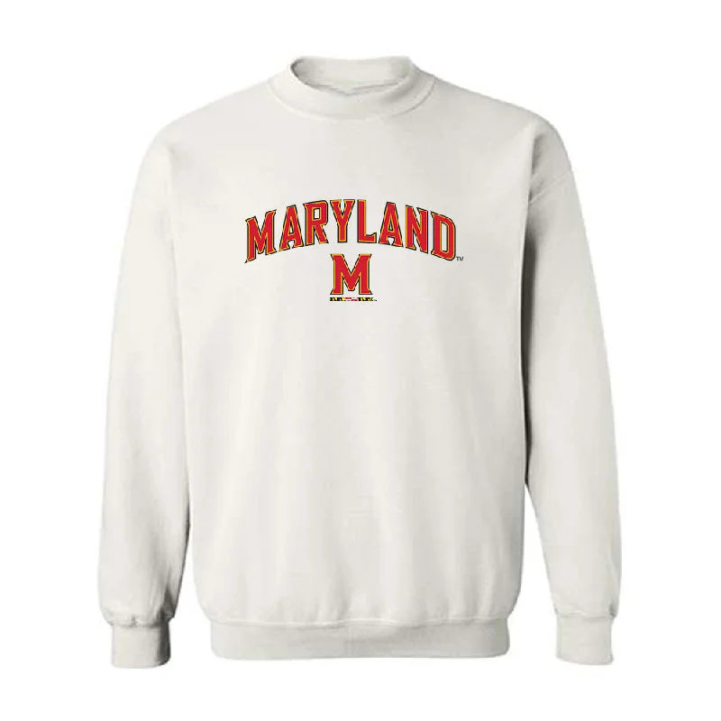 Maryland - NCAA Women's Gymnastics : Natalie Martin - Classic Shersey Crewneck Sweatshirt Hoodie with Batwing Sleeves Loose Dramatic Maryland - NCAA Women's Gymnastics : Natalie Martin - Classic Shersey Crewneck Sweatshirt Hoodie with Batwing Sleeves Loose Dramatic