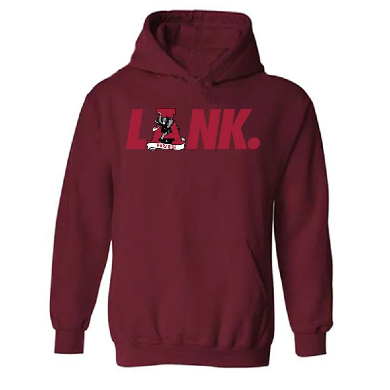 Alabama - NCAA Women's Gymnastics : Jordyn Paradise - LANK Generic Shersey Hooded Sweatshirt Hoodie with Drawstring Waist Adjustable Fitted Alabama - NCAA Women's Gymnastics : Jordyn Paradise - LANK Generic Shersey Hooded Sweatshirt Hoodie with Drawstring Waist Adjustable Fitted