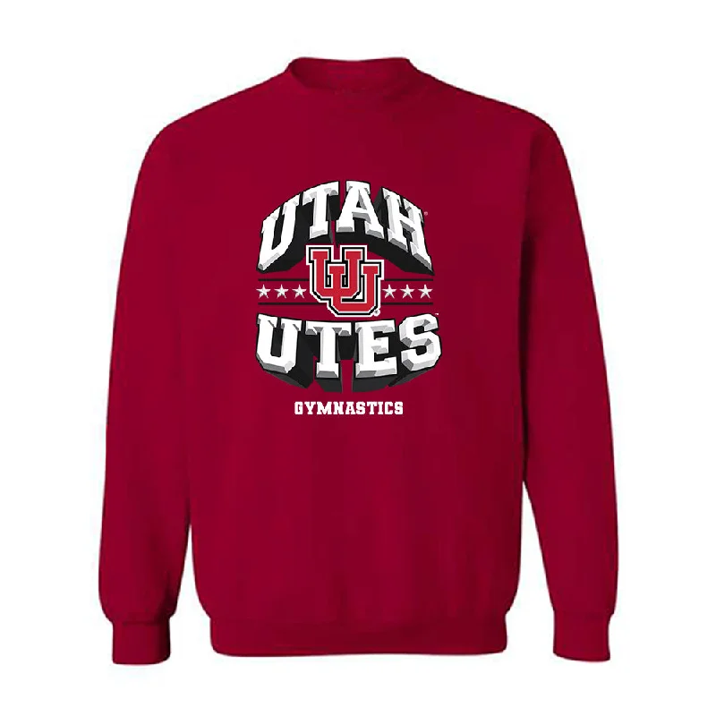 Utah - NCAA Women's Gymnastics : Jaedyn Rucker - Generic Shersey Crewneck Sweatshirt Hoodie with Ribbed Hem Stretchable Secure Utah - NCAA Women's Gymnastics : Jaedyn Rucker - Generic Shersey Crewneck Sweatshirt Hoodie with Ribbed Hem Stretchable Secure