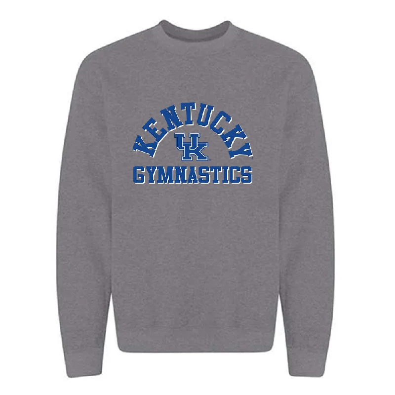 Kentucky - NCAA Women's Gymnastics : Kaila Lawrence - Classic Shersey Crewneck Sweatshirt Hoodie with Stripes Bold Sporty Kentucky - NCAA Women's Gymnastics : Kaila Lawrence - Classic Shersey Crewneck Sweatshirt Hoodie with Stripes Bold Sporty
