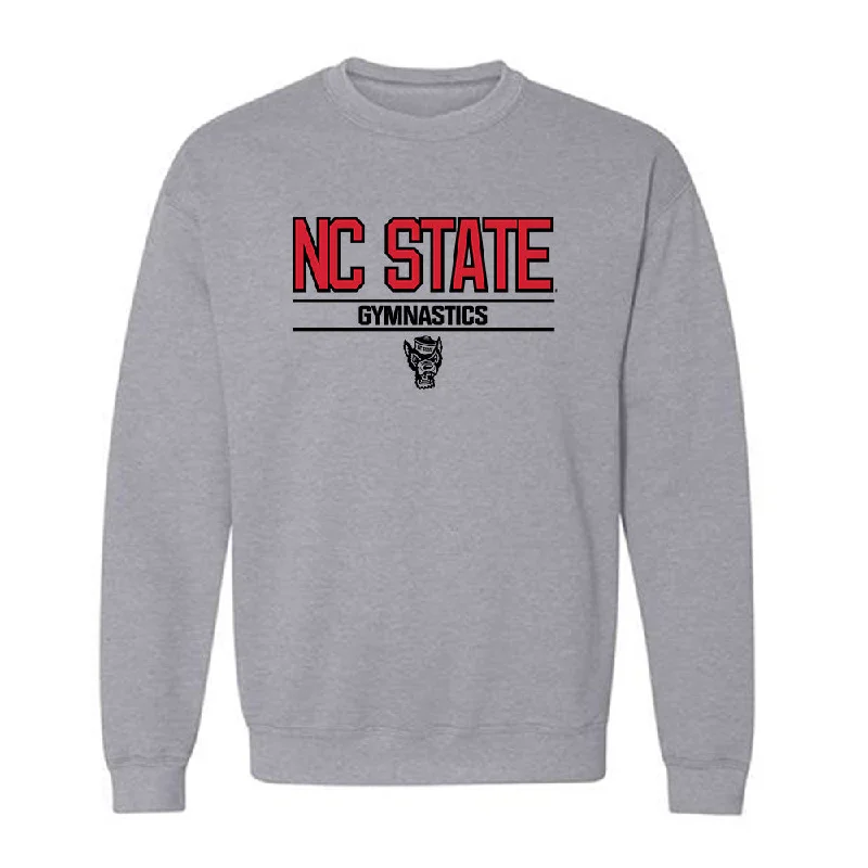 NC State - NCAA Women's Gymnastics : Krista Zultevicz - Classic Shersey Crewneck Sweatshirt Hoodie with Relaxed Fit Easy Casual NC State - NCAA Women's Gymnastics : Krista Zultevicz - Classic Shersey Crewneck Sweatshirt Hoodie with Relaxed Fit Easy Casual