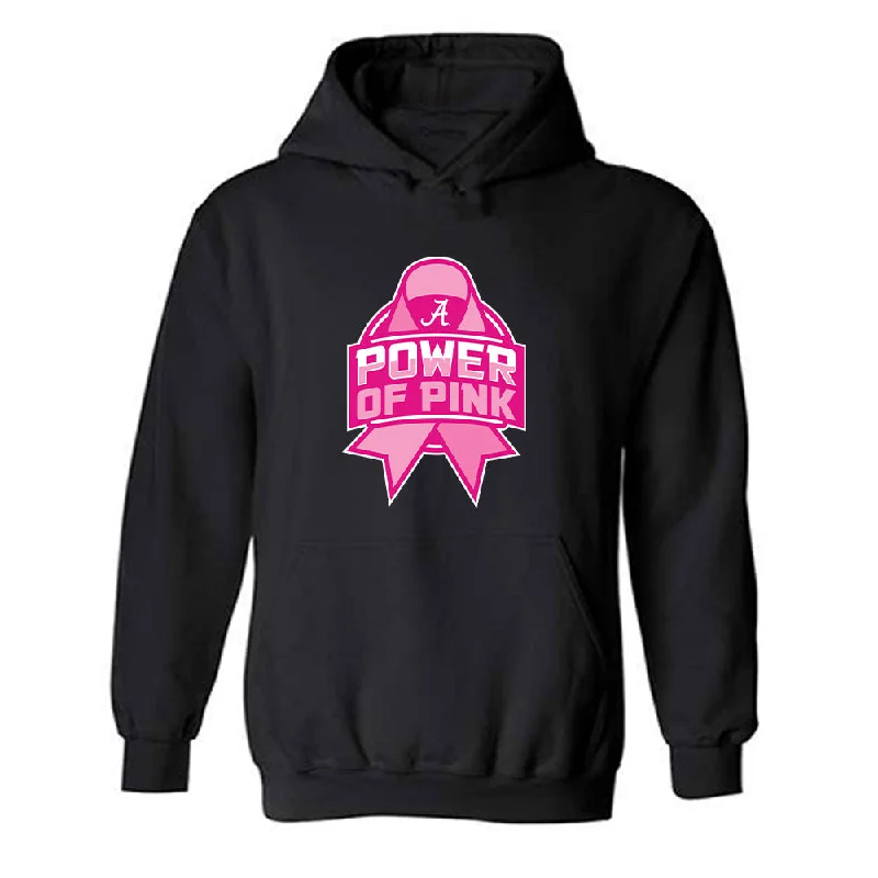 Alabama - NCAA Women's Gymnastics : Karis German - Power of Pink Hooded Sweatshirt Hoodie with Hood Adjustable Protection Alabama - NCAA Women's Gymnastics : Karis German - Power of Pink Hooded Sweatshirt Hoodie with Hood Adjustable Protection