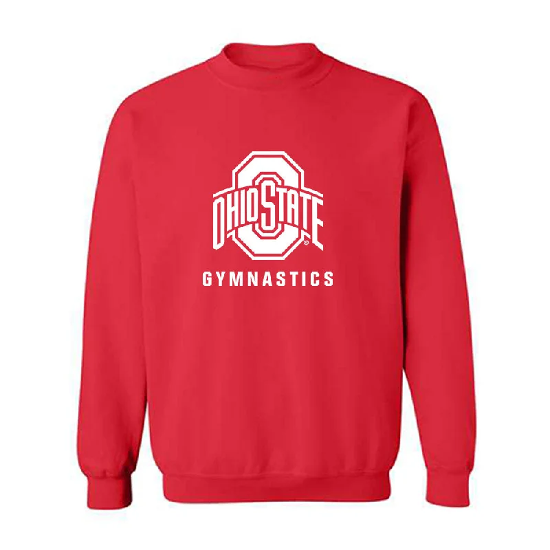 Ohio State - NCAA Women's Gymnastics : Janiya Coleman - Classic Shersey Crewneck Sweatshirt Hoodie with Double Zipper Versatile Adjustable Ohio State - NCAA Women's Gymnastics : Janiya Coleman - Classic Shersey Crewneck Sweatshirt Hoodie with Double Zipper Versatile Adjustable
