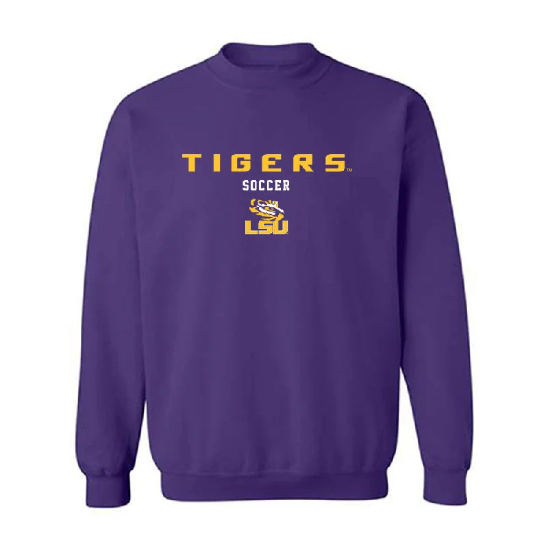LSU - NCAA Women's Soccer : Morgan Witz - Classic Shersey Crewneck Sweatshirt Hoodie with Elastic Waist Stretchable Comfortable LSU - NCAA Women's Soccer : Morgan Witz - Classic Shersey Crewneck Sweatshirt Hoodie with Elastic Waist Stretchable Comfortable