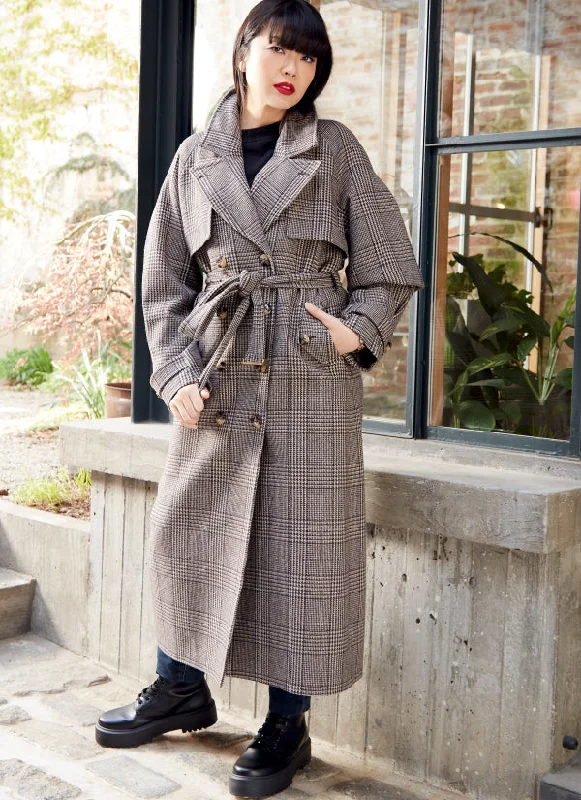 McCalls Coat M8246 Pockets Sleeves Lining