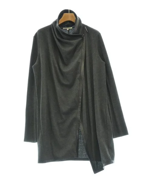 HELMUT LANG Cardigans Notch Collar Peter Pan Collar Cowl Neck