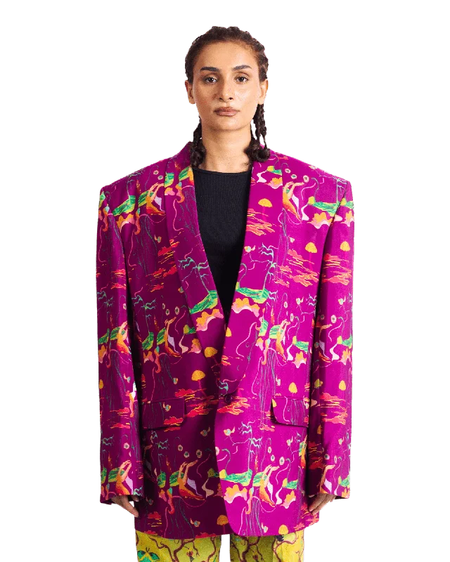"NEON ODYSSEY" BLAZER New Women's Blazer