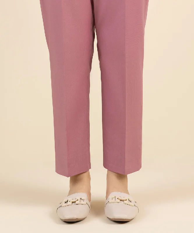 Dyed Cotton Trousers Trousers Review Highly