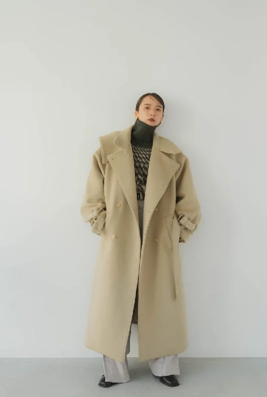 Layered Motorcycle Coat/Milky Green Appliqued Beaded Sequined