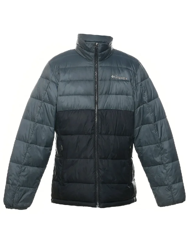 Columbia Puffer Jacket - S Herringbone Jacket Checkered Jacket Solid Jacket
