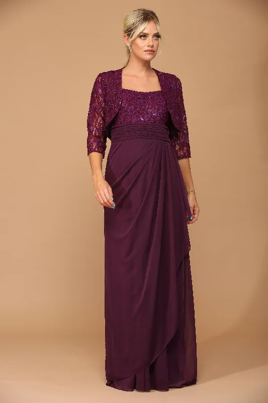 Long Mother of the Bride Lace Chiffon Jacket Dress One-Shoulder Jacket Off-the-Shoulder Jacket Asymmetrical Jacket Long Mother of the Bride Lace Chiffon Jacket Dress One-Shoulder Jacket Off-the-Shoulder Jacket Asymmetrical Jacket