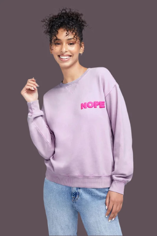 Wildfox Nope Cody Sweater Nylon Fabric Polyester Fabric Spandex Fabric