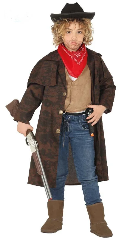 Cowboy Duster Coat Boys Houndstooth Coat Plaid Coat Tartan Coat