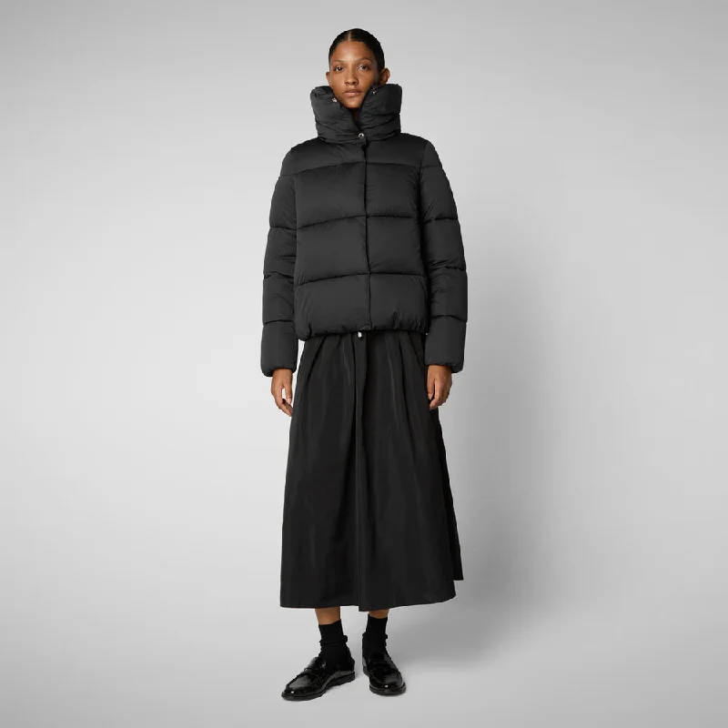 Woman's animal free puffer jacket Felicity in black Oversized Jacket Tailored Jacket Straight Jacket Woman's animal free puffer jacket Felicity in black Oversized Jacket Tailored Jacket Straight Jacket