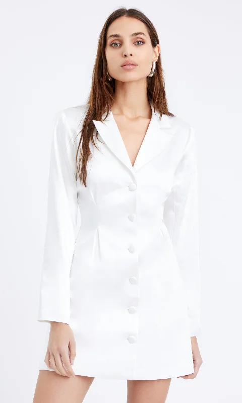 Viv Cinched Waist Blazer Dress Women's Fashion Blazer