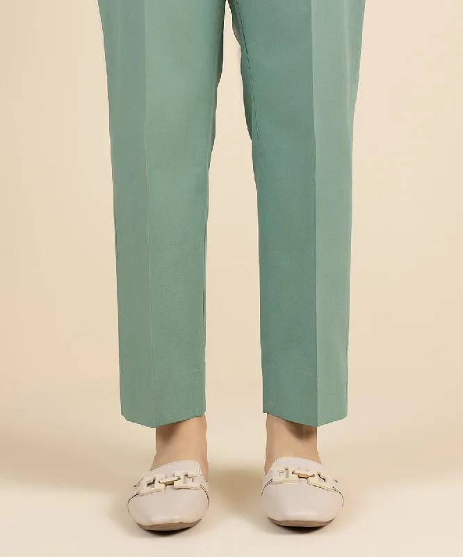 Dyed Cotton Trousers Trousers Favorite Customer