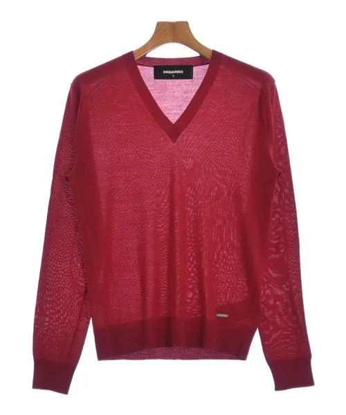 DSQUARED Sweaters Faux Fur Fabric Real Fur Fabric Shearling Fabric