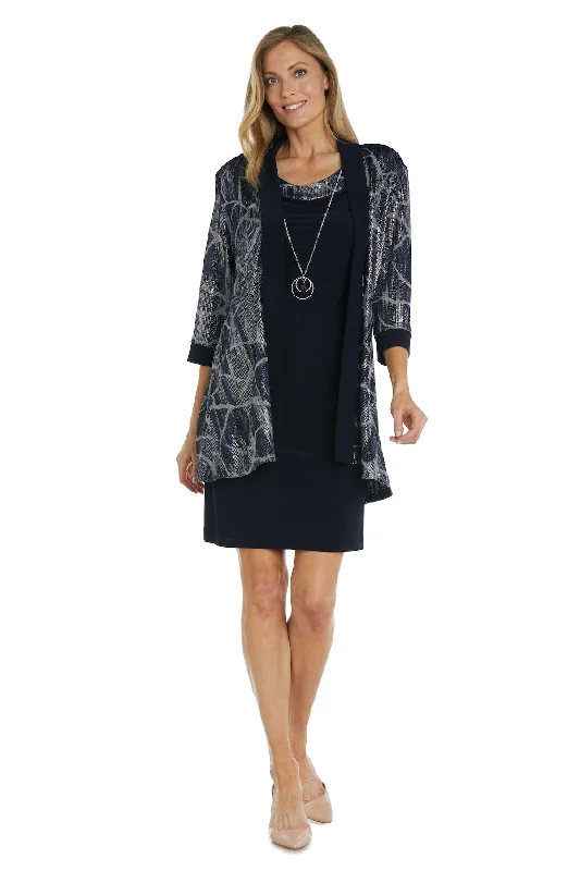 R&M Richards 9193P Printed Short Mother of the Bride Jacket Dress Tailored Jacket Straight Jacket A-Line Jacket R&M Richards 9193P Printed Short Mother of the Bride Jacket Dress Tailored Jacket Straight Jacket A-Line Jacket