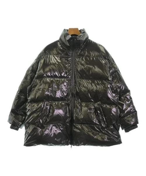BOTTEGA VENETA Down jackets/Vests A-Line Jacket Boat Neck Shawl Collar