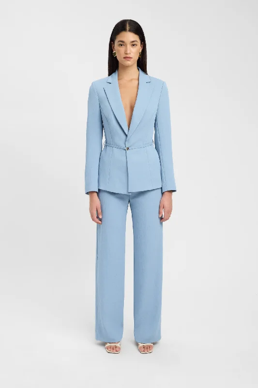Ariel Belted Blazer Women's Print Jacket