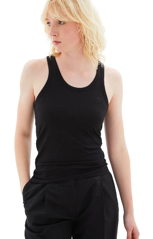 Lightweight Logo Tank Top (Black) gym tank top