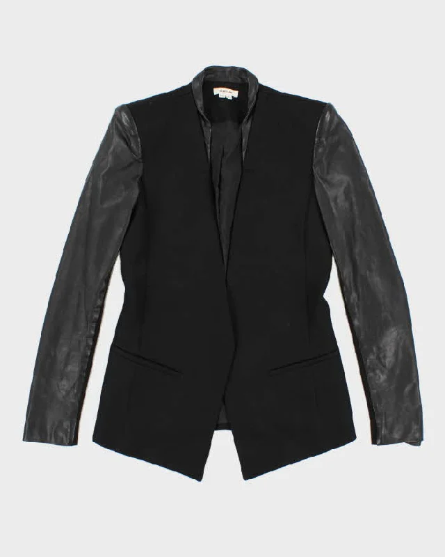 Women's Black Helmut Lang Fitted Blazer - XS Women's Short Blazer