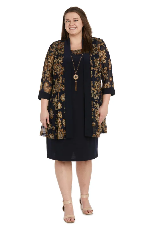 R&M Richards 9033W Short Plus Size Printed Jacket Mother of the Bride Dress Tailored Jacket Straight Jacket A-Line Jacket R&M Richards 9033W Short Plus Size Printed Jacket Mother of the Bride Dress Tailored Jacket Straight Jacket A-Line Jacket