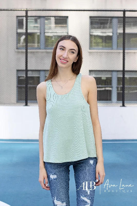 Reach For It Women's Racerback Casual Tank Top cute tank top