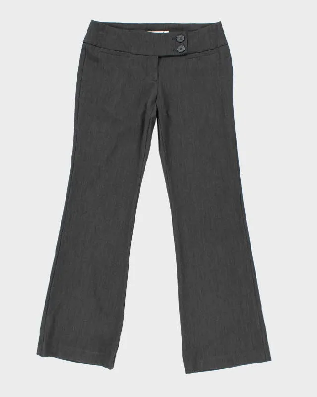Y2k 00s Dynamite Grey Suit Trousers - W34 L33 Trousers Bestseller Popular