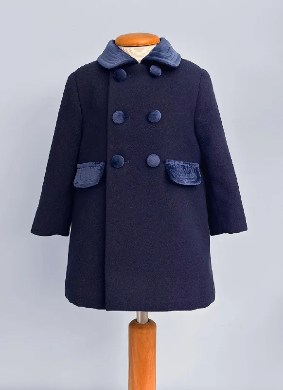 Classic English Style Coat Plaid Tartan Floral