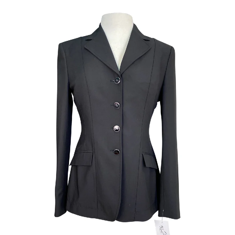 RJ Classics Grey Label Show Coat in Black - Women's 6R Print Jacquard Embroidered