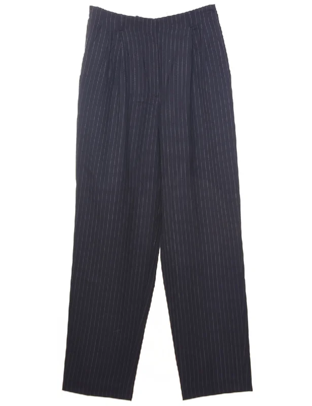 Wool Liz Claiborne Trousers - W28 L30 Trousers Party Sparkling