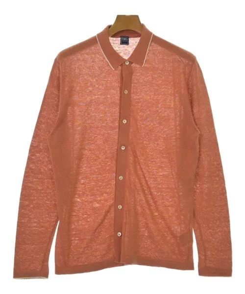 FEDELI Cardigans Zippered Front Buttoned Front Snap Front