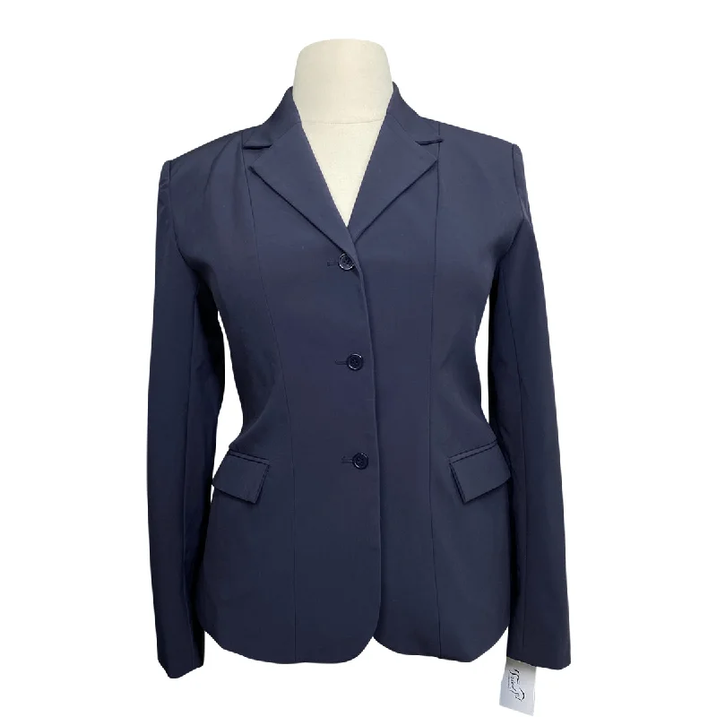 EOUS Reis-Tech Softshell Hunt Coat in Navy - Women's 14R Sequined Lace Ribbed