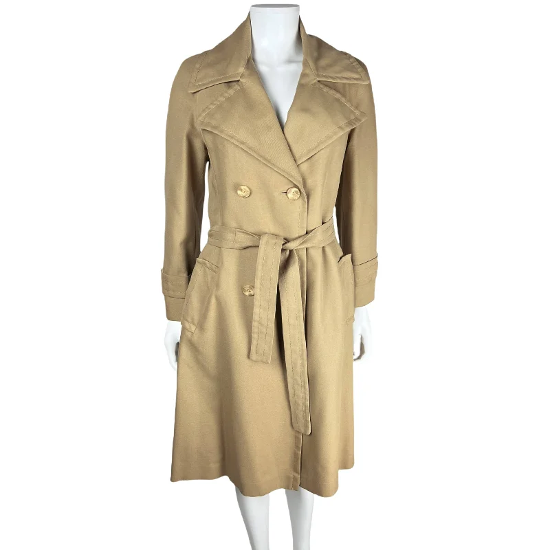 Vintage 1970s Spring Coat Eaton Chelsea Place Label Ladies M Nylon Polyester Spandex Vintage 1970s Spring Coat Eaton Chelsea Place Label Ladies M Nylon Polyester Spandex