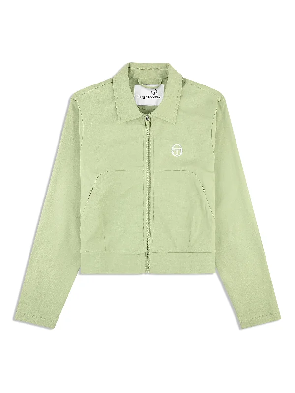 Aria Track Jacket- Reseda Lace Jacket Ribbed Jacket Sequined Jacket