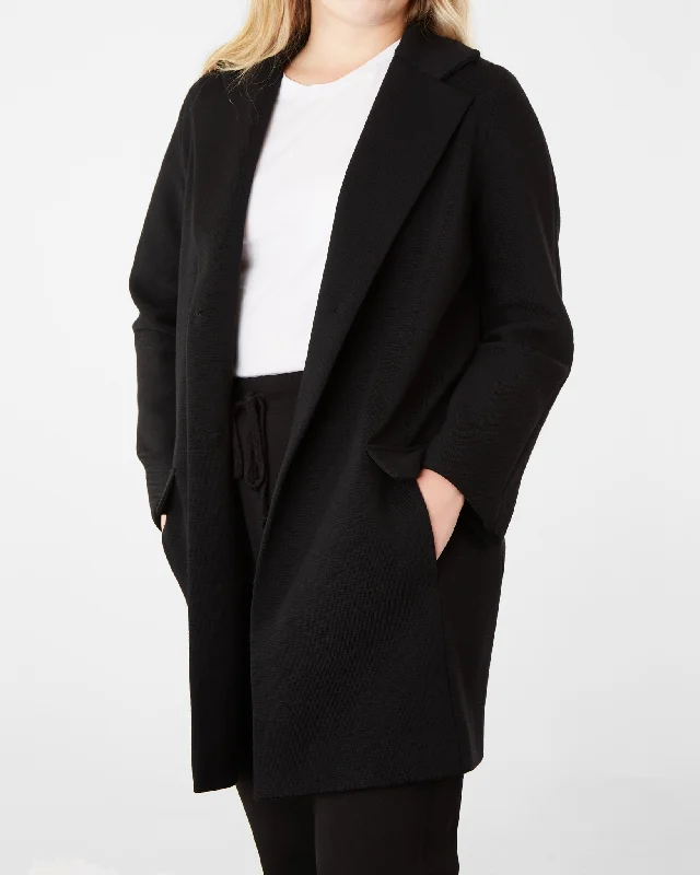 Domino Coat Bolero Crop Top Camisole
