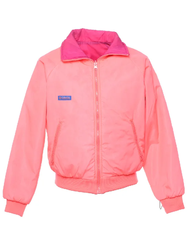 Columbia Ski Jacket - M V-Neck Jacket Boat Neck Jacket Square Neck Jacket